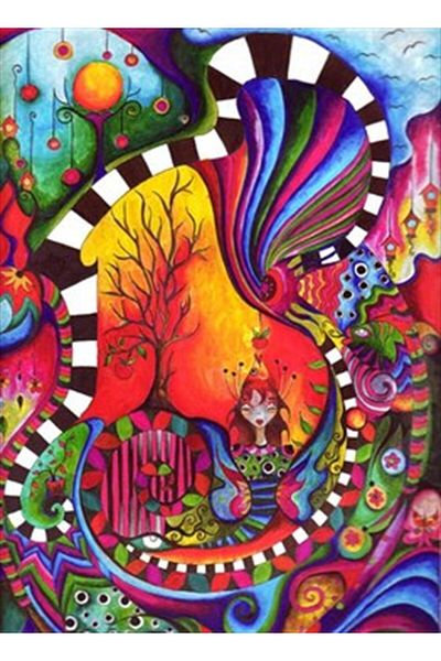 pixartsanat Colorful Patterns Pixart Art Diamond Mosaic Painting Diamond Turkey 38*53