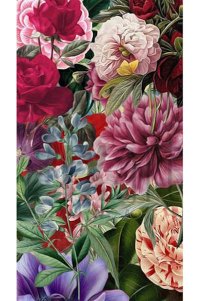 pixartsanat Flower Pattern Pixart Art Diamond Mosaic Painting Diamond Turkey 40*60