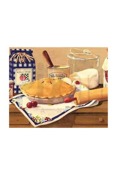 pixartsanat Cherry Pie PixArt Art Diamond Mosaic Painting Diamond Turkey 61*51