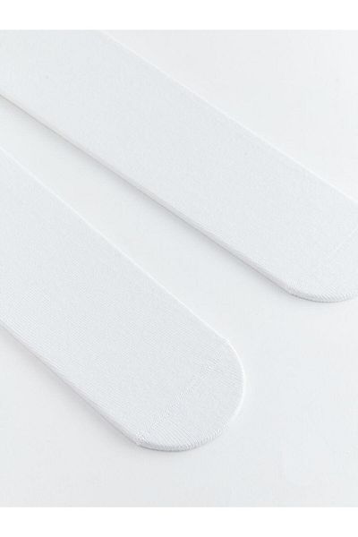 LC Waikiki Ecru Basic Baby Girl Pantyhose 2 Pack