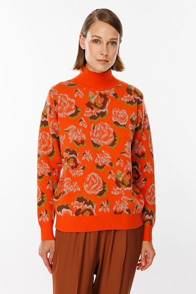 ON Pulover Tricotaj Floral