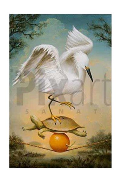 pixartsanat Pixart Art Diamond Mosaic - Game Diamond Painting on the String, Turkey 43*63