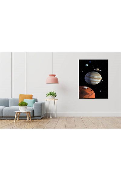 pixartsanat Space And Planets Pixart Art Diamond Mosaic Painting Diamond Turkey 37*69