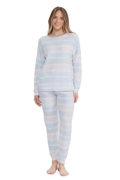 U.S. Polo Assn. U.S. Polo Assn. 17095 Set pijama termică cu mânecă lungă și picioare elastice