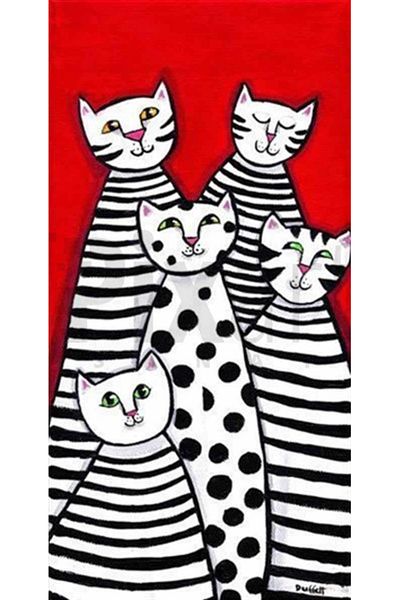 pixartsanat Happy Cats Pixart Art Diamond Mosaic Painting Daimond Turkey 32*63