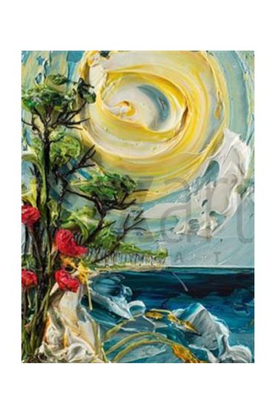 pixartsanat Landscape Painting Pixart Art Diamond Mosaic Painting Diamond Türkiye 48*66