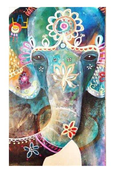 pixartsanat Authentic Elephant Pixart Art Diamond Mosaic Painting Diamond Turkey 32*51