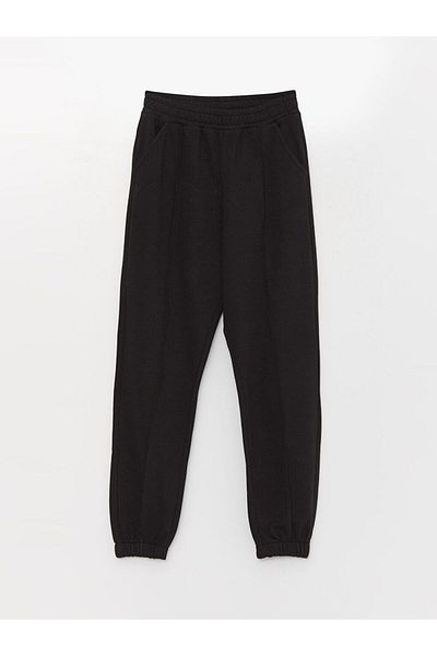 LC Waikiki Basic Girl's Jogger Sweatpants with Elastic Waist