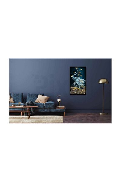 pixartsanat Cheerful Elephants Pixart Art Diamond Mosic Painting Daimond Turkey 43*73