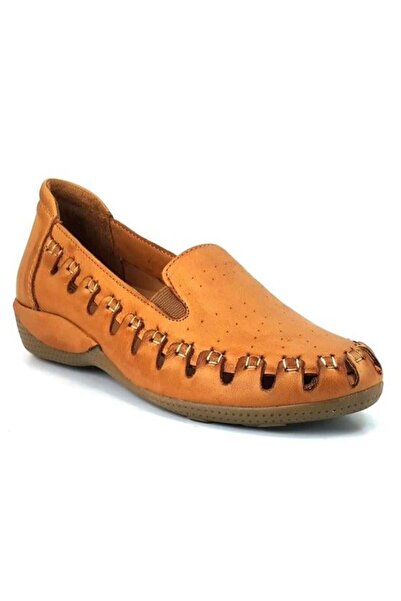 Mammamia 3550 Pantofi de damă casual din piele naturală - bronz