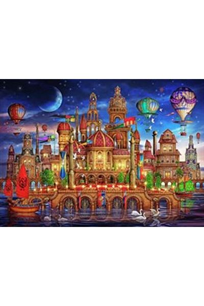 pixartsanat Fairy Tale Country Pixart Art Diamond Mosaic Painting Diamond Turkey 81*61