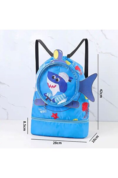 GlassySKY Swimming Bag, Cute Backpack Beach - Seaside - Pool - Sports (with W...