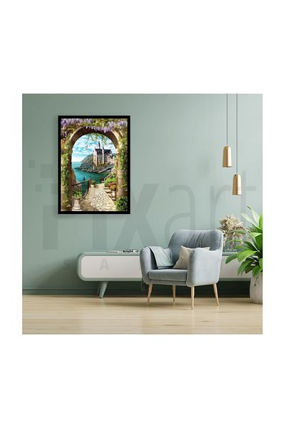 pixartsanat Ivy Milk Pixart Art Diamond Mosaic Painting Diamond Türkiye 43*61