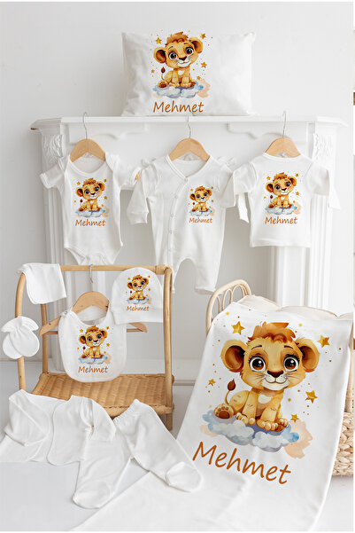 100% Cotton Printed Hospital Pack of 11 MN71 -ASLAN SİMBA