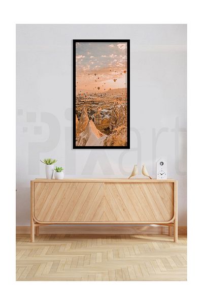 pixartsanat Cappadocia Scenery Pixart Art Diamond Mosaic Painting Diamond Turkey 40*60