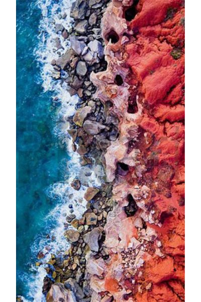 pixartsanat Red Coast Pixart Art Diamond Mosaic Painting Diamond Turkey 37*69