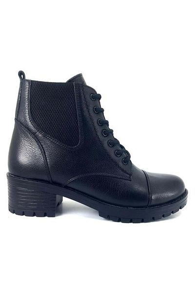 ALBİNİ Cizme casual Albini 30058 din piele naturală-negru