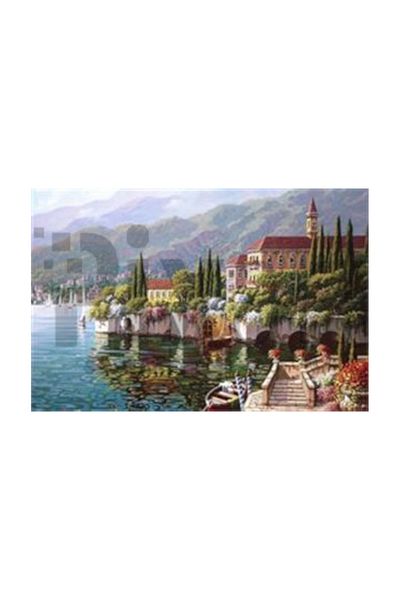 pixartsanat Forest Between Trees Pixart Art Diamond Mosaic Painting Diamond Turkey 76*50