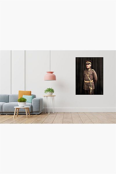 pixartsanat Ataturk Marshal Uniform Pixart Art Diamond Mosaic Painting Diamond Turkey 40*60