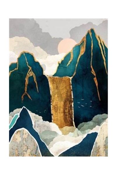 pixartsanat Mountain Pattern Pixart Art Diamond Mosaic Painting Diamond Türkiye 50*68