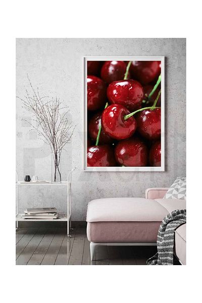 pixartsanat Cherries Pixart Art Diamond Mosaic Painting Diamond Turkey 43*61