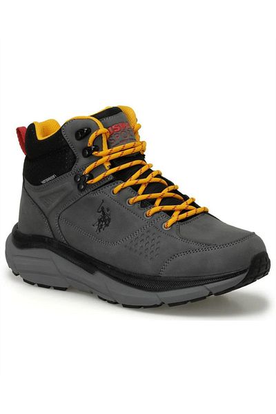 U.S. Polo Assn. Βάση. Polo Assn. Ανδρικές γκρι αδιάβροχες μπότες Henry 4Pr