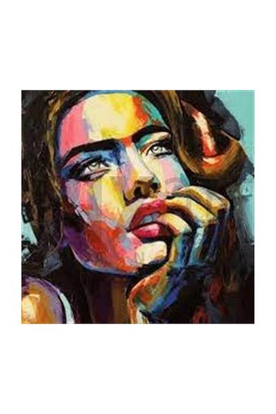 pixartsanat Modern Girl Diamond Mosaic Painting Pixart Art Diamond Mosaic Painting Diamond Türkiye 58*58