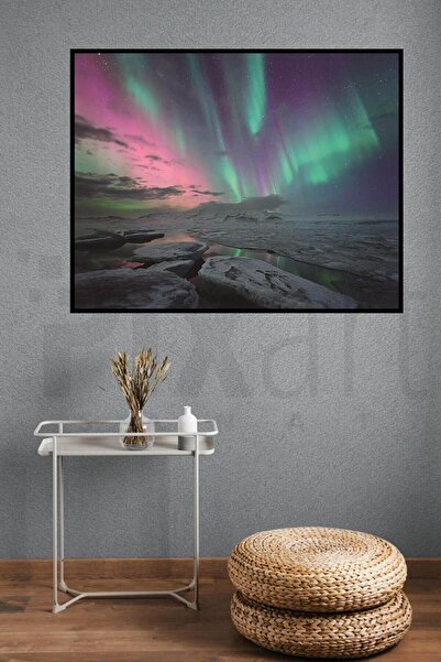 pixartsanat Kuzey Işıkları 30*25 PixArt Sanat Elmas Mozaik Tablo Diamond Türkiye