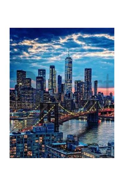 pixartsanat San Francisci Pixart Art Diamond Mosaic Painting Diamond Turkey 53*66