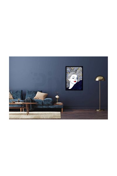 pixartsanat Stars in My Hair Pixart Art Diamond Mosaic Painting Diamond Turkey 40*60