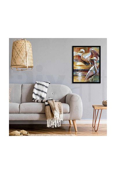 pixartsanat Stork Drawing Pixart Art Diamond Mosaic Painting Daimond Turkey 53*66