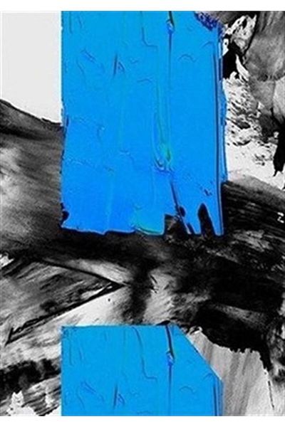 pixartsanat Blue Gray Pattern Pixart Art Diamond Mosaic Painting Diamond Türkiye 50*71