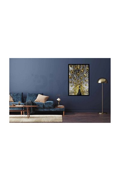 pixartsanat Gorgeous Peacock Pixart Art Diamond Mosaic Painting Diamond Turkey 48*73