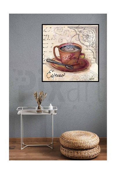 pixartsanat Espresso Pixart Art Diamond Mosaic Painting Diamond Turkey 51*51