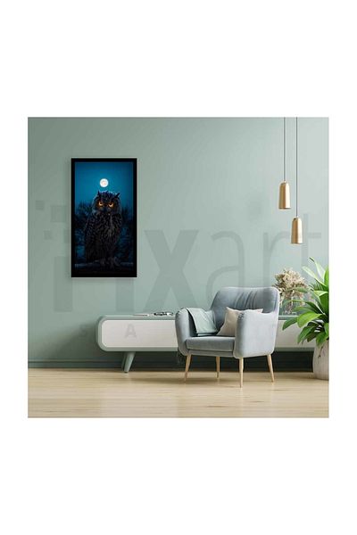 pixartsanat Dark And Owl Pixart Art Diamond Mosaic Painting Diamond Türkiye 40*60
