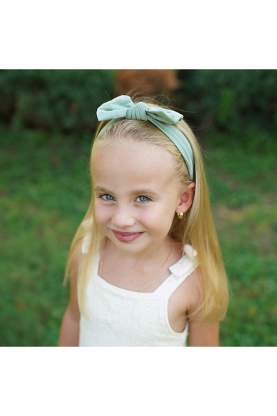 Babygiz Κοριτσίστικο βαμβακερό χτενισμένο, αντιολισθητικό, αντιιδρωτικό, εξαιρετικά ελαφρύ ελαστικό δέσιμο μαλλιών