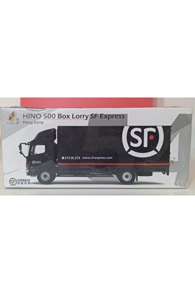 Tiny Dianomi Tiny hino 1:64 500box LORRY SF EXPRESS KAMYON (8 CM UZUNLUĞUNDA
