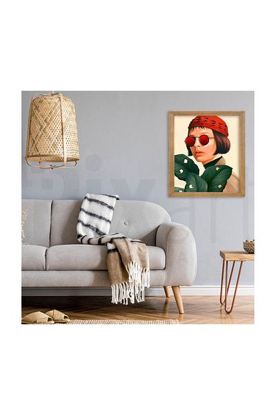 pixartsanat Pixart Mathilda Art Diamond Mosaic - Diamond Turkey 38*69