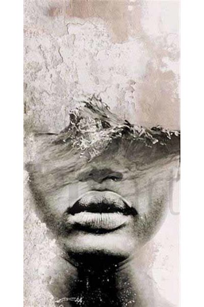 pixartsanat African Woman Themed Pixart Art Diamond Mosaic Painting Diamond Turkey 40*76
