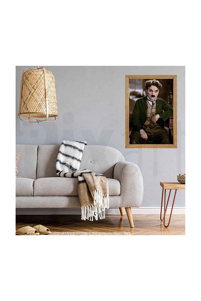 pixartsanat Charlie Chaplin Pixart Art Diamond Mosaic Diamond Turkey 40*60