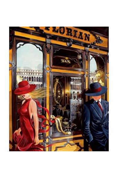 pixartsanat Mysterious Woman And Man Pixart Art Diamond Mosaic Painting Diamond Türkiye 50*63