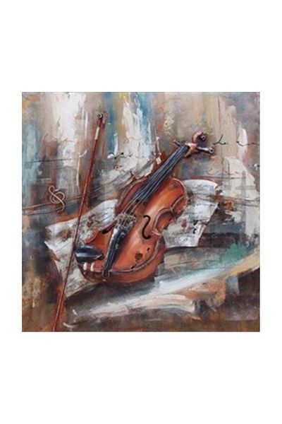 pixartsanat Violin Pixart Art Diamond Mosaic Painting Diamond Turkey 63*63