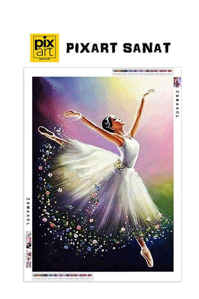 pixartsanat Ballet 30x40 PixArt Art Diamond Mosaic Painting Diamond Turkey