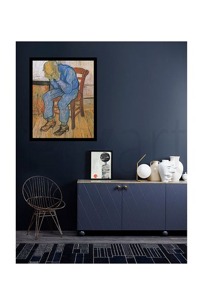 pixartsanat Vincent Van Gogh on the Threshold of Eternity Pixart Art Diamond Mosaic Painting Diamond Turkey 40*50