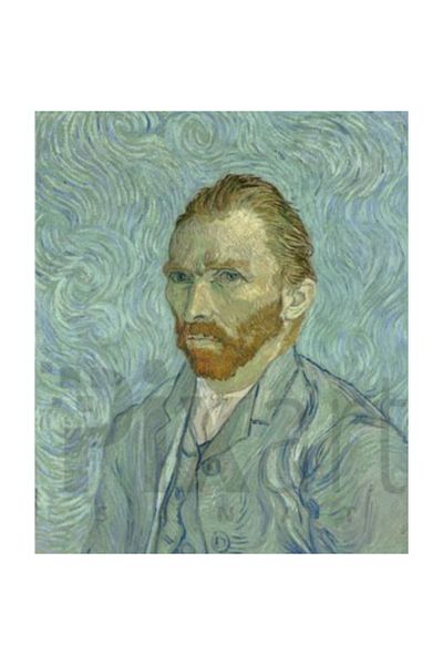 pixartsanat Vincent Van Gogh Autoporte Pixart Art Diamond Mosaic Painting Diamond Turkey 40*50
