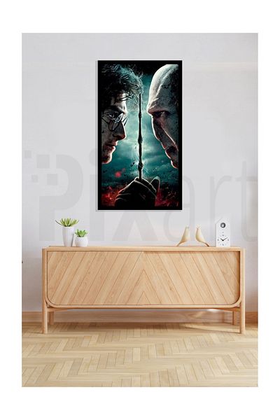 pixartsanat Harry Potter and Lord Voldemort Pixart Diamond - 40*60 Turkey Art with Diamond Mosaic