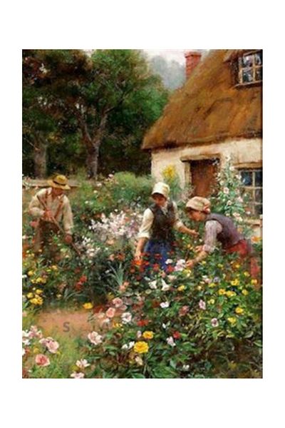 pixartsanat Flowers in the Garden Pixart Art Diamond Mosaic Painting Diamond Turkey 48*66