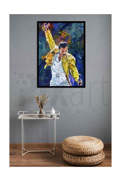 pixartsanat Freddie Mercury Pixart Art Diamond Mosaic Painting Diamond Turkey 51*71