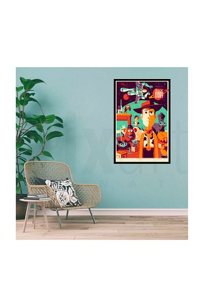 pixartsanat Pixart Diamond Toy Story - Turkey with Diamond Mosaic 48*60