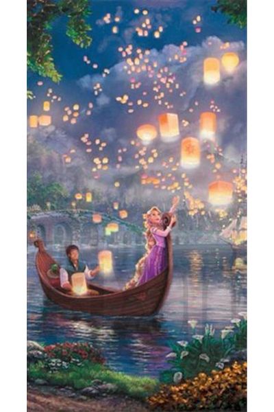 pixartsanat Rapunzel Pixart Art Diamond Mosaic Painting Diamond Turkey 48*94